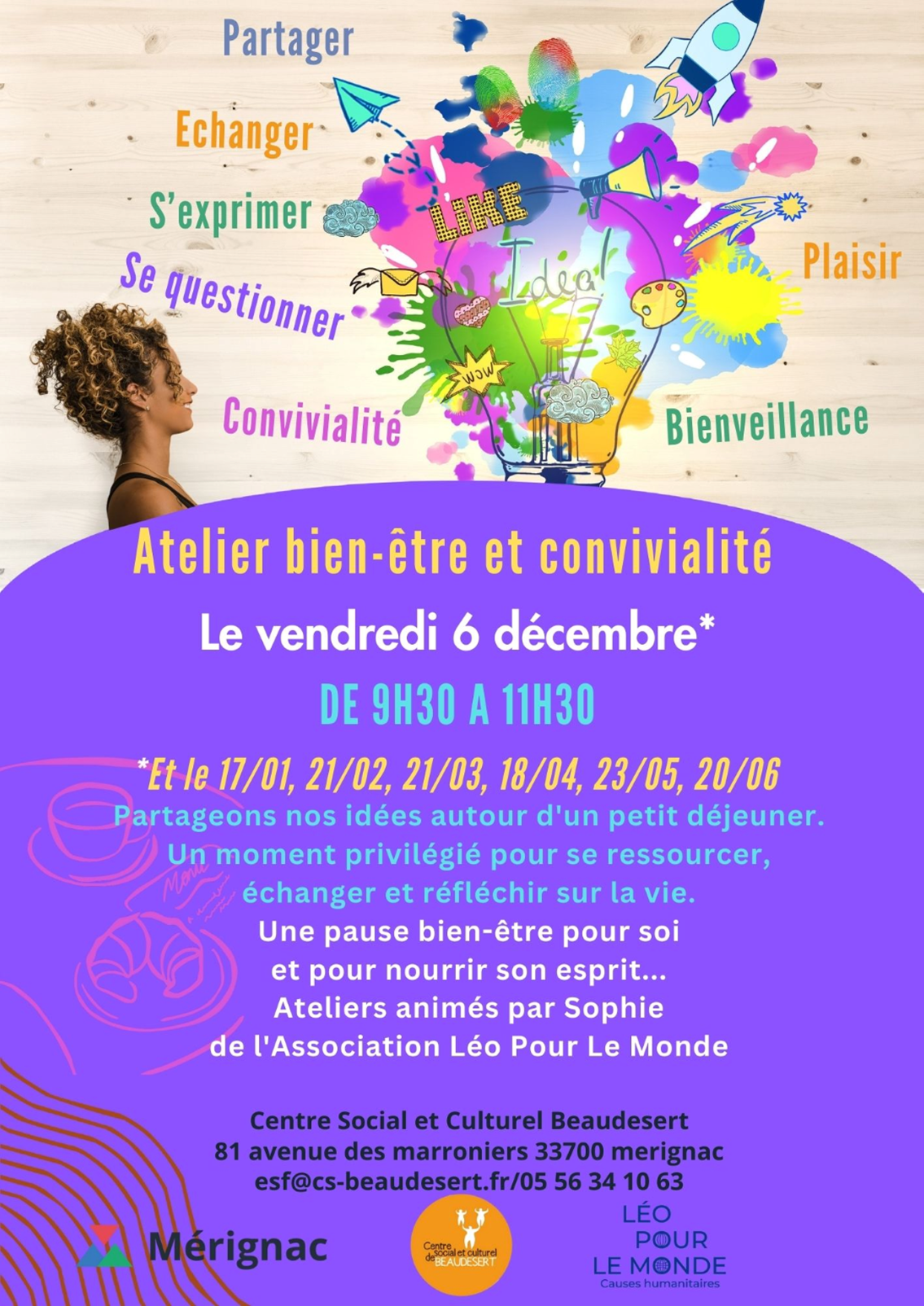 Avril 2025 - Atelier bien-être